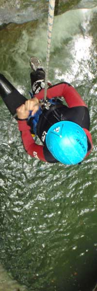 canyoning background